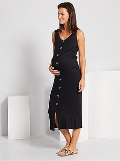 Lange zwangerschapsjurk - Kiabi