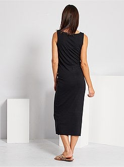 Lange zwangerschapsjurk - Kiabi