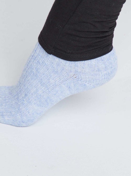 Lange zwangerschapslegging van effen jersey - Kiabi