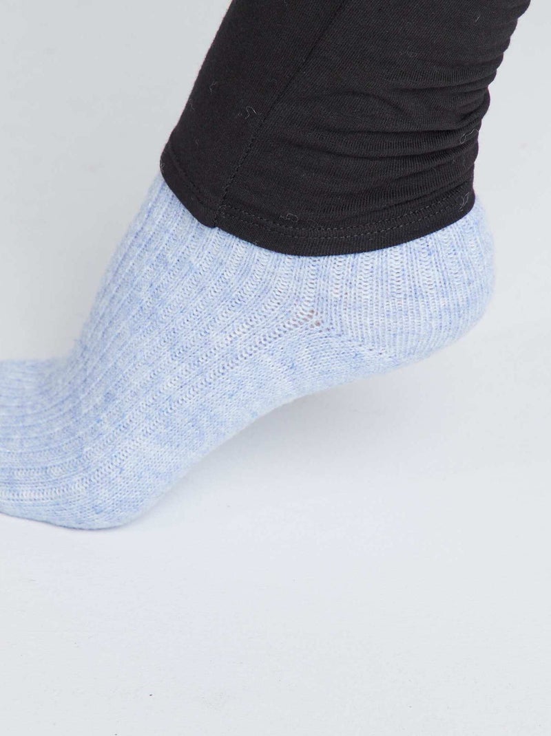 Lange zwangerschapslegging van effen jersey zwart - Kiabi