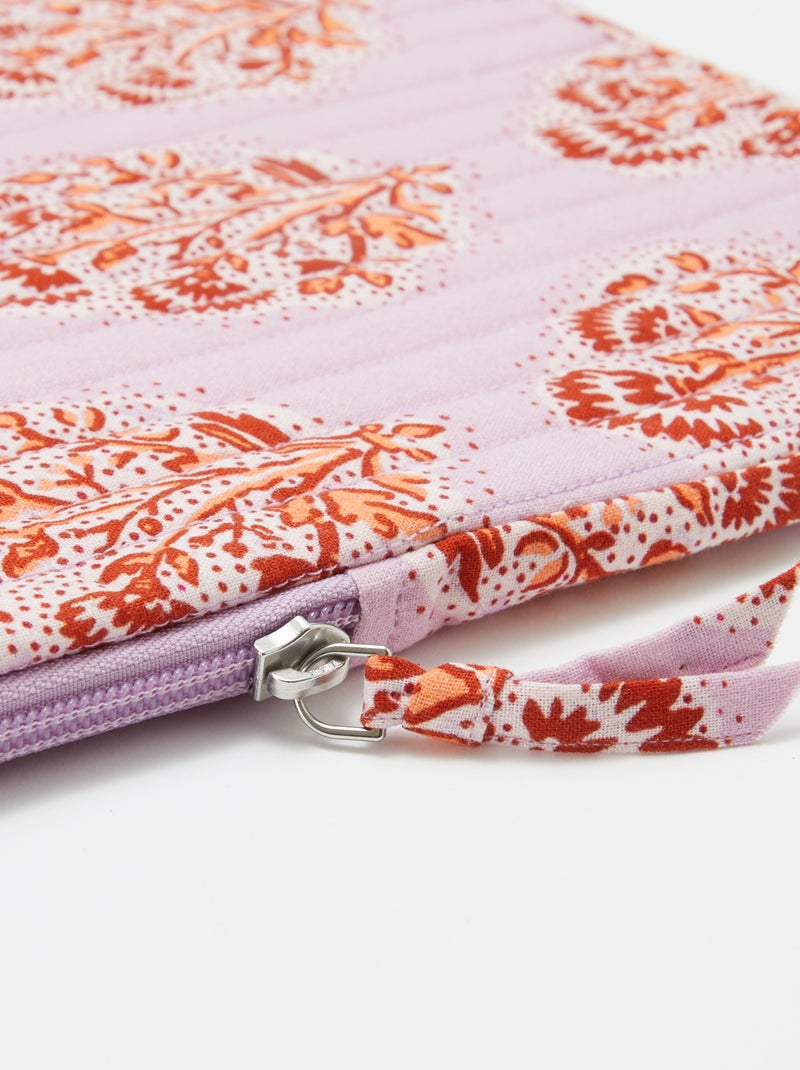 Laptop- of tablethoes 15 inch - Kiabi Home paars - Kiabi