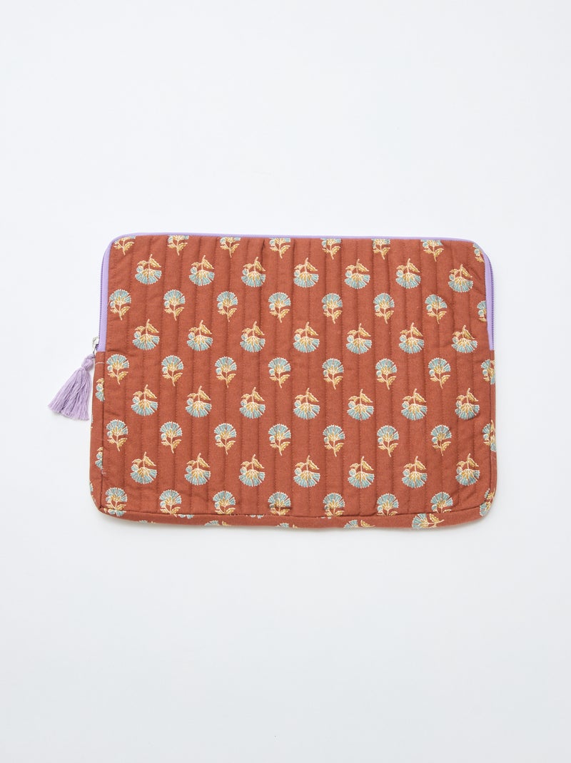 Laptophoes (36x25 cm) - Kiabi Home Blauw - Kiabi