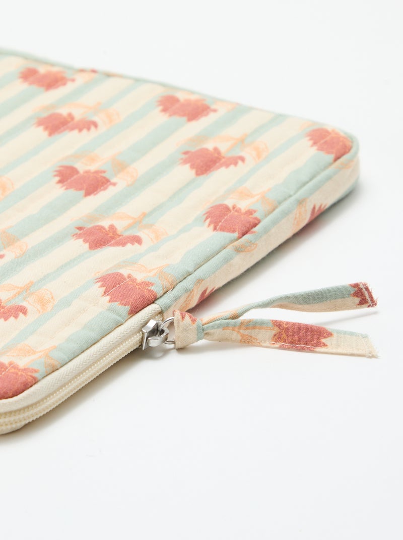 Laptophoes (36x25 cm) - Kiabi Home Blauw - Kiabi