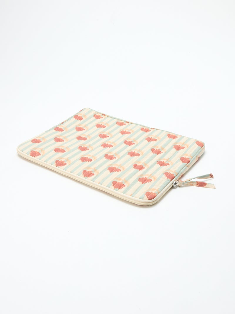 Laptophoes (36x25 cm) - Kiabi Home Blauw - Kiabi