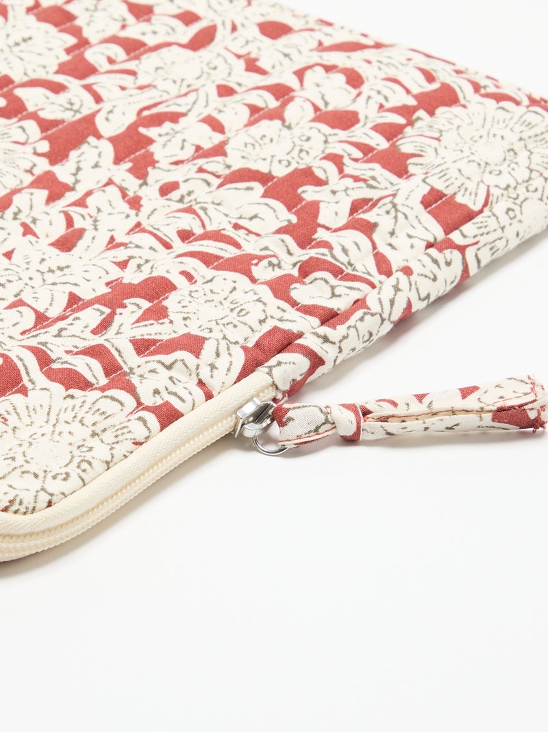 Laptophoes (36x25 cm) - Kiabi Home Rood - Kiabi