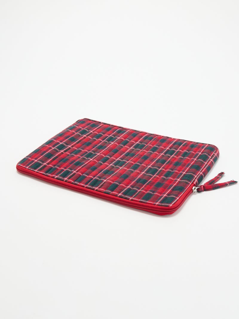Laptophoes (36x25 cm) - Kiabi Home Rood - Kiabi