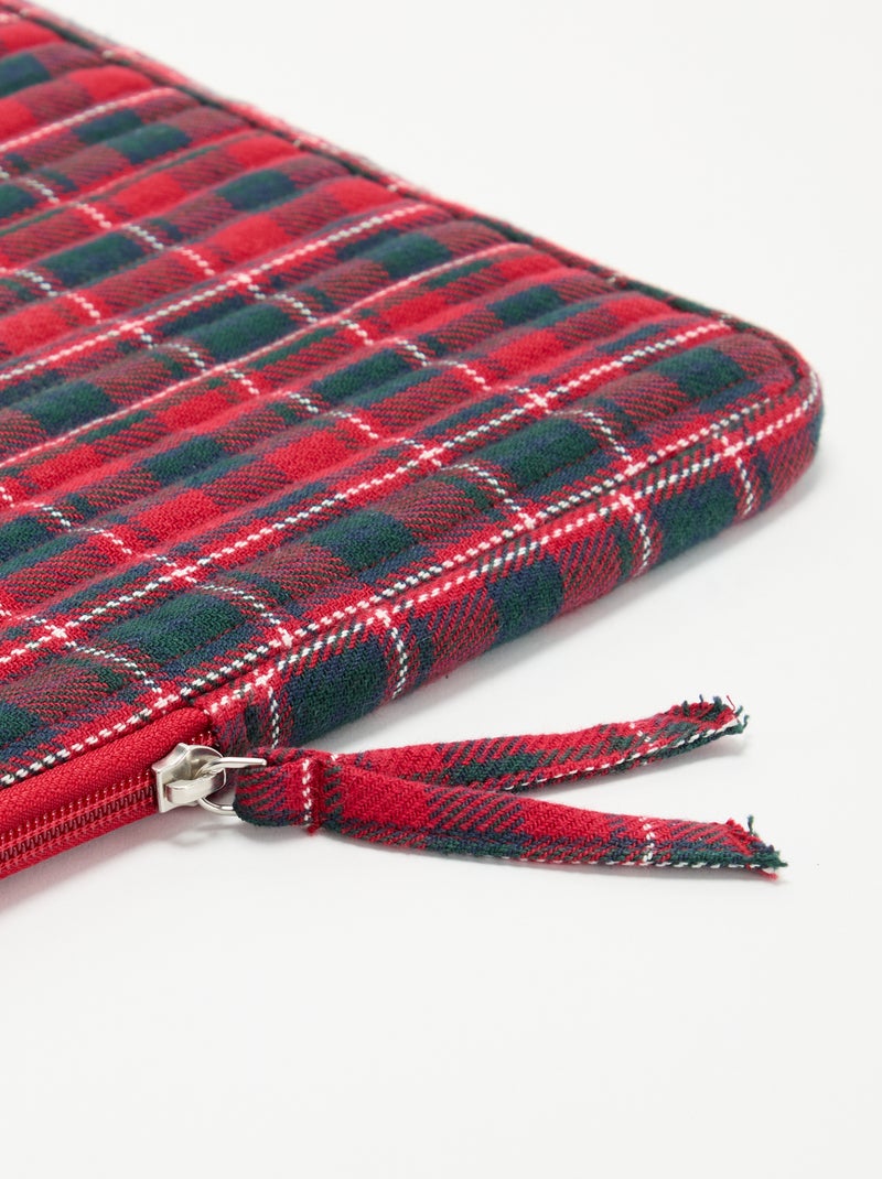 Laptophoes (36x25 cm) - Kiabi Home Rood - Kiabi