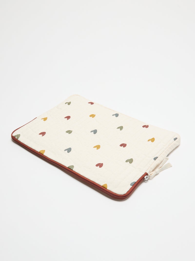 Laptophoes (36x25 cm) - Kiabi Home Rood - Kiabi