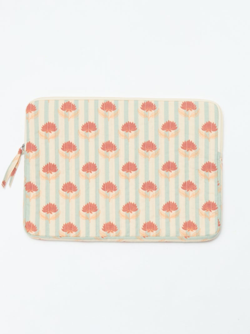 Laptoptas 36 x 25 cm - Kiabi Home Blauw - Kiabi