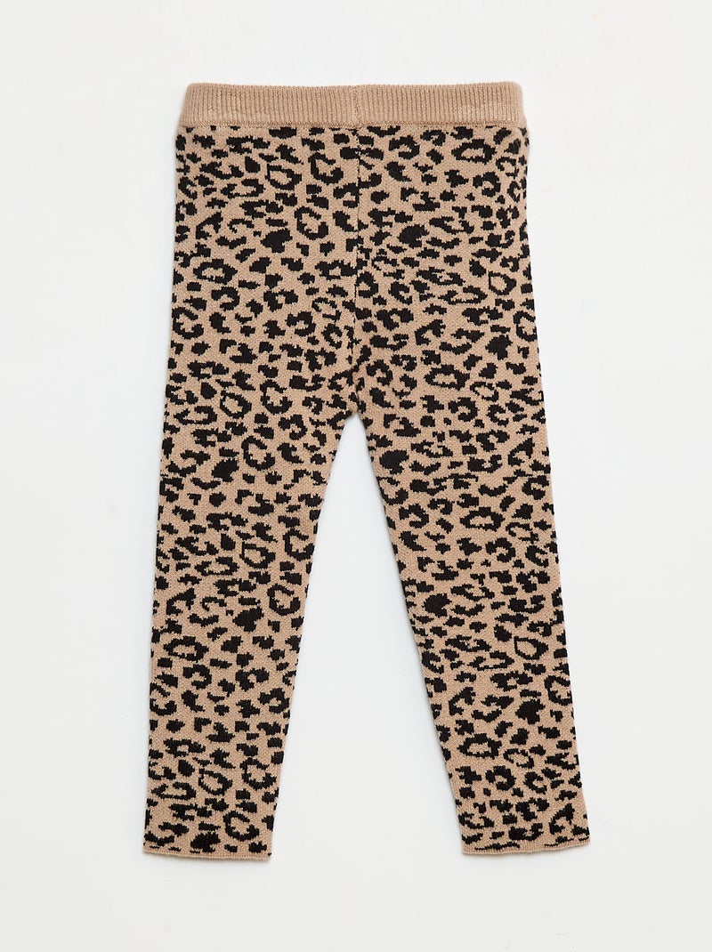 Legging - compact breisel Biege - Kiabi