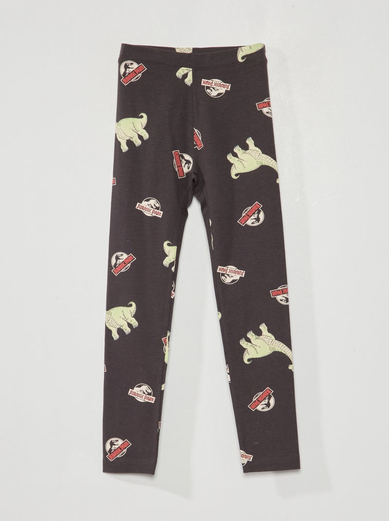Legging 'Jurassic Park' Zwart - Kiabi