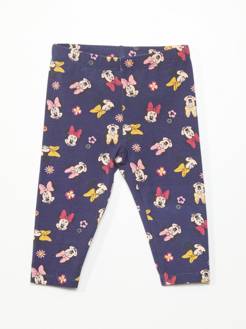 Legging met 'Minnie'-print BIEGE - Kiabi