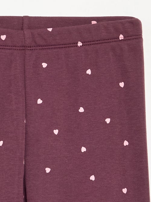 Legging met print - Kiabi