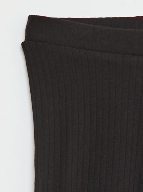 Legging met print van ribstof - Kiabi