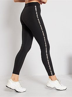 Legging met stroken - Kiabi