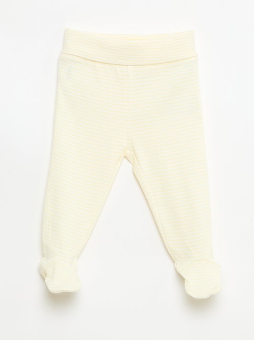 Legging met voetjes - Kiabi