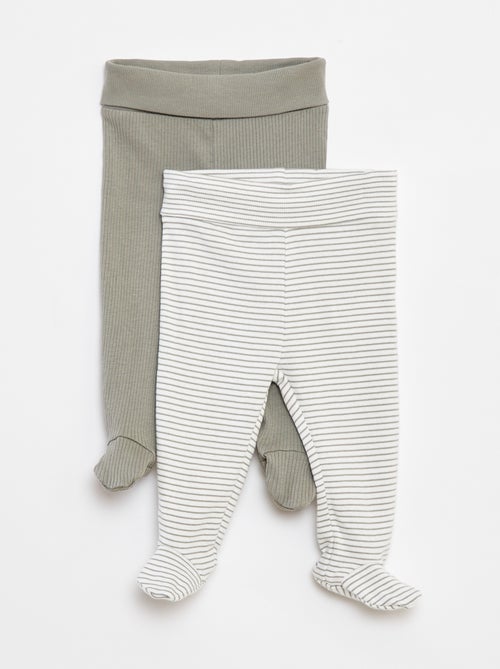 Legging met voetjes - Kiabi