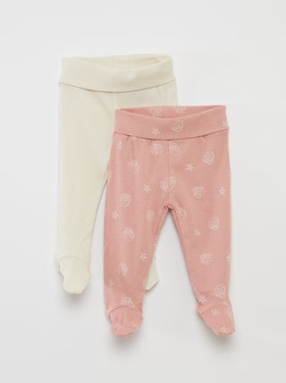 Legging met voetjes