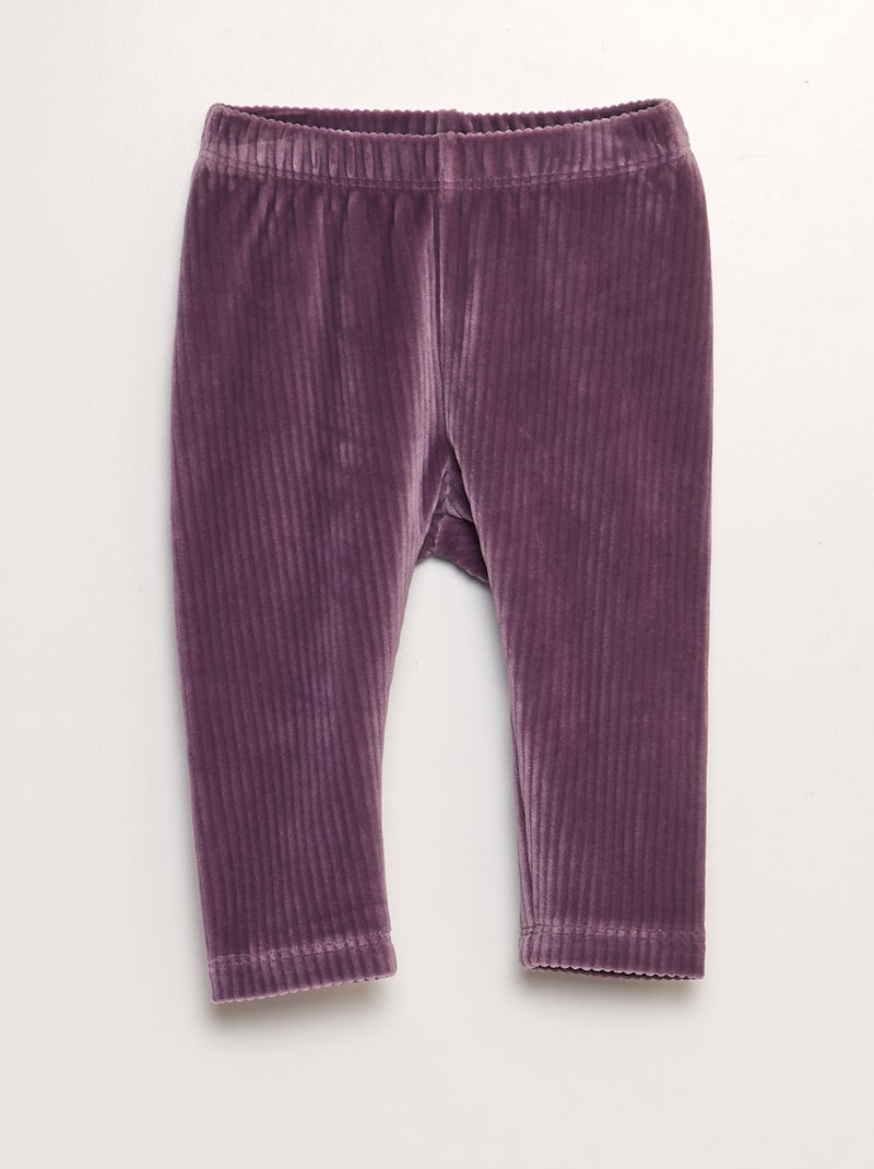 Legging van corduroy 'Guppy' PAARS - Kiabi