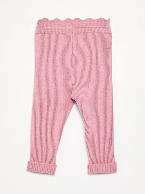 Legging van jerseytricot met strik in de taille - Kiabi Legging van jerseytricot met strik in de taille - Kiabi