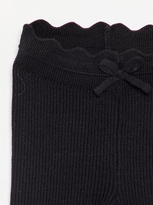 Legging van jerseytricot met strik in de taille - Kiabi Legging van jerseytricot met strik in de taille - Kiabi