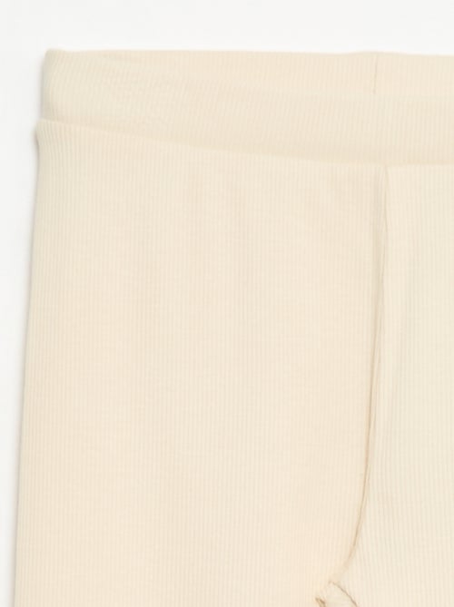 Legging van katoenen tricot - Kiabi