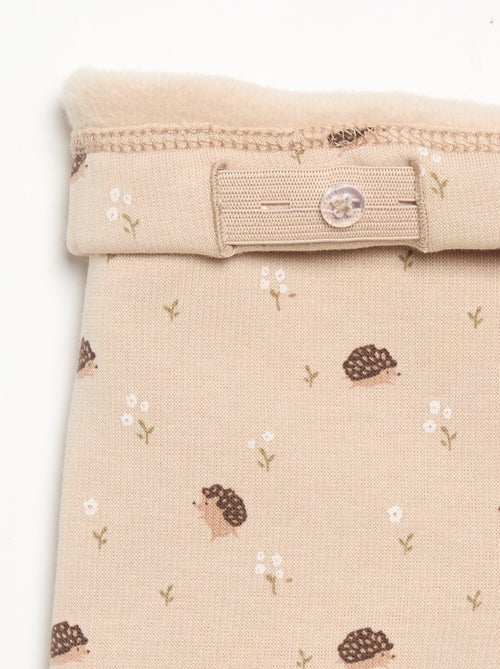 Legging van molton - Kiabi