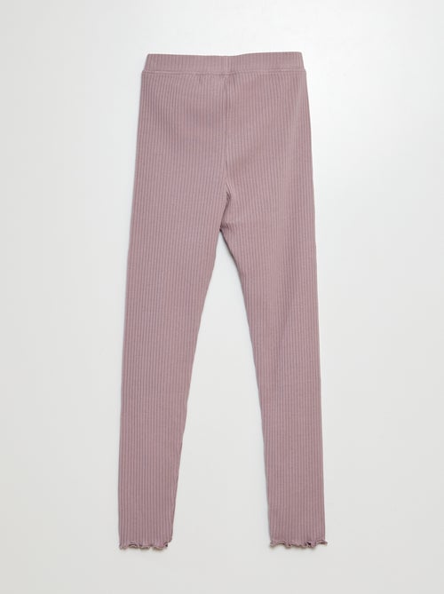 Legging van ribstof - Kiabi