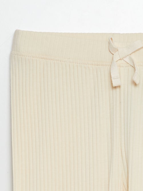 Legging van ribstof - Kiabi