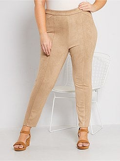 Legging van suedine - Kiabi