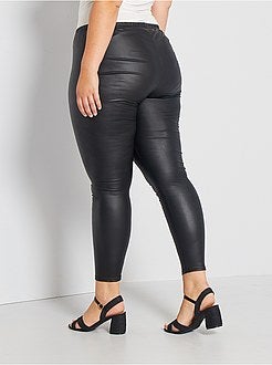 Legging van synthetisch leer - Kiabi