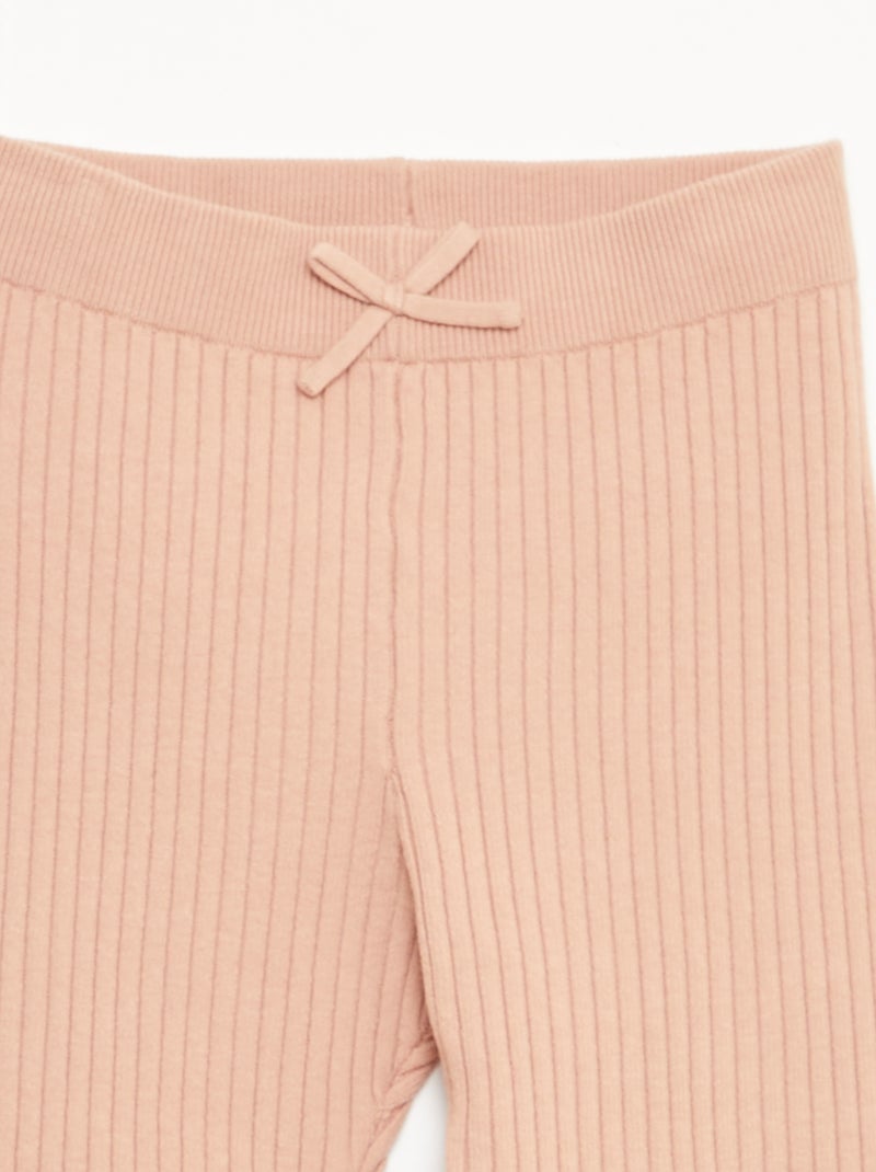 Legging van tricot Rose - Kiabi