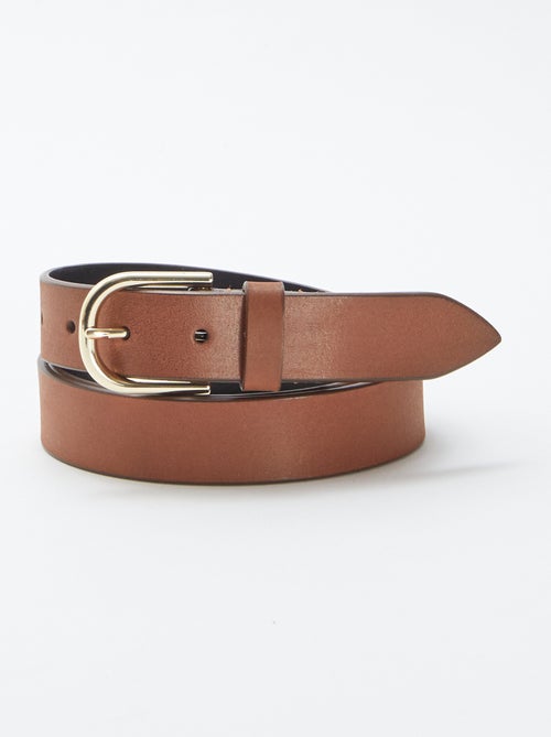 Leren riem - Kiabi