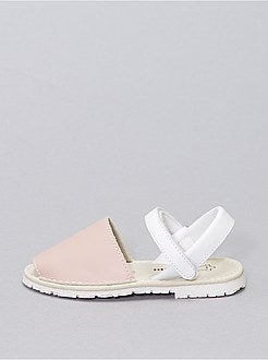 Leren sandalen - Kiabi