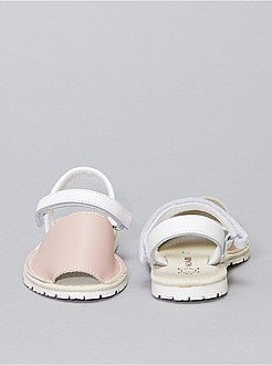 Leren sandalen - Kiabi