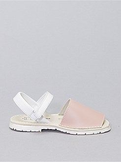 Leren sandalen - Kiabi