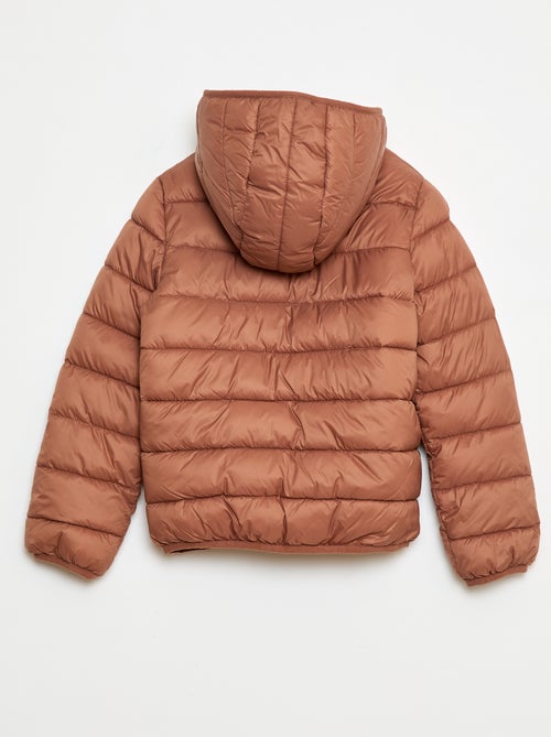 Licht donsjack met capuchon - Kiabi