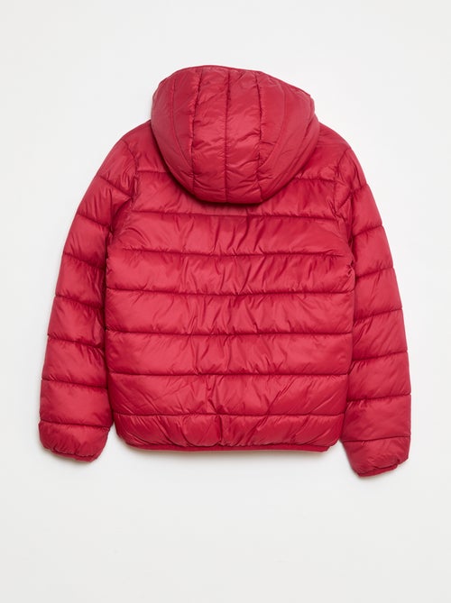 Licht donsjack met capuchon - Kiabi