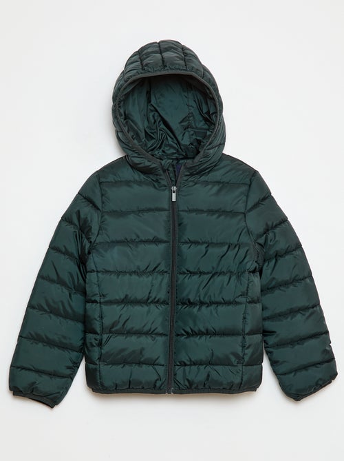 Licht donsjack met capuchon - Kiabi