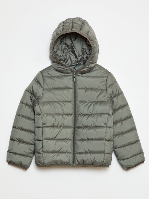 Licht donsjack met capuchon - Kiabi