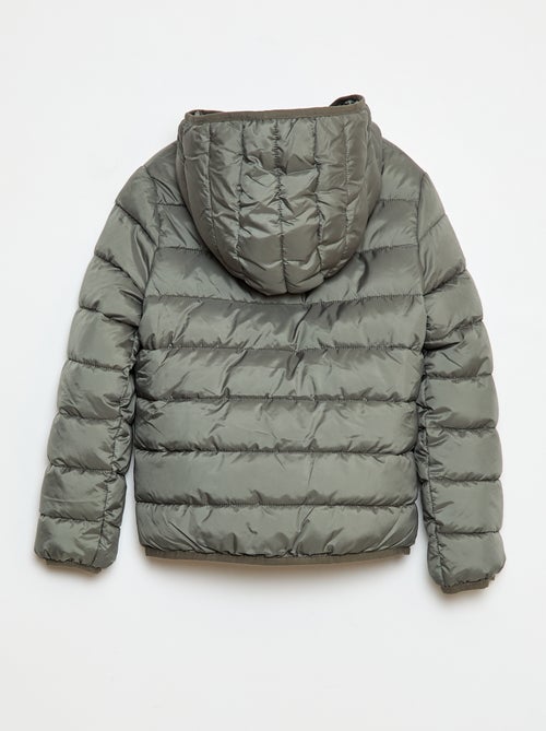 Licht donsjack met capuchon - Kiabi