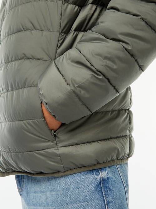 Licht donsjack met capuchon - Kiabi