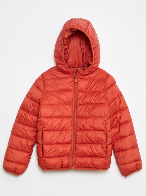 Licht donsjack met capuchon - Kiabi