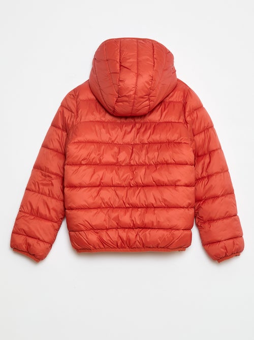 Licht donsjack met capuchon - Kiabi