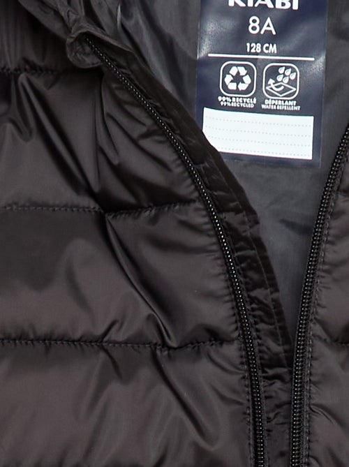 Licht donsjack met capuchon - Kiabi