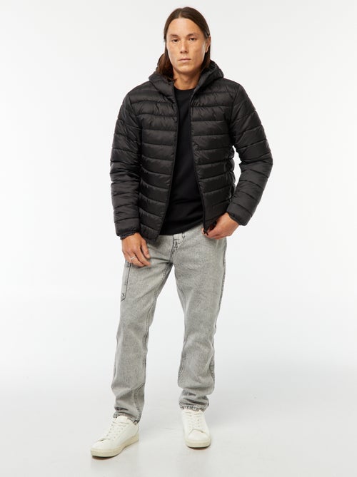 Licht donsjack met capuchon - Kiabi