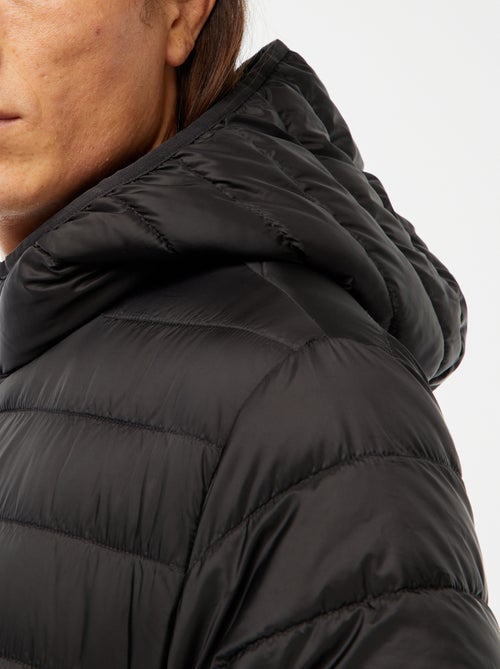 Licht donsjack met capuchon - Kiabi