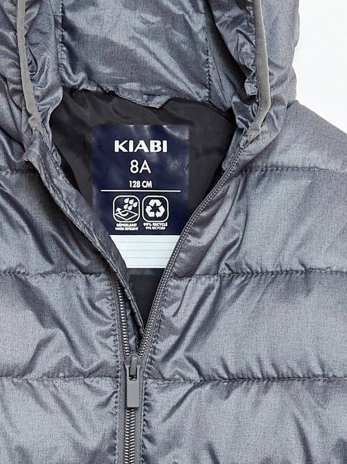 Licht donsjas met capuchon - Kiabi