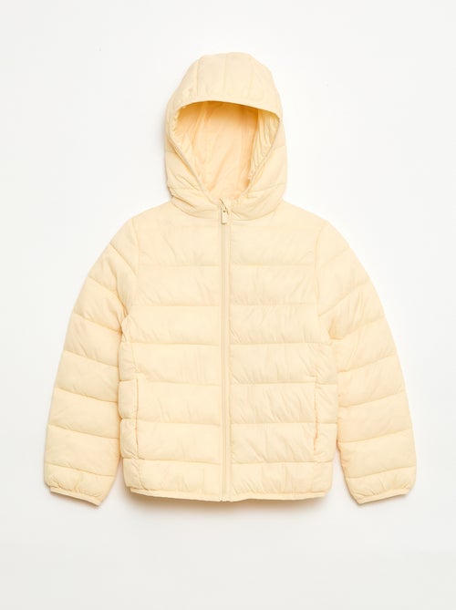 Licht donsjas met capuchon - Kiabi