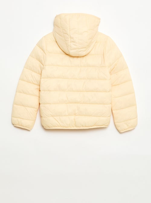 Licht donsjas met capuchon - Kiabi